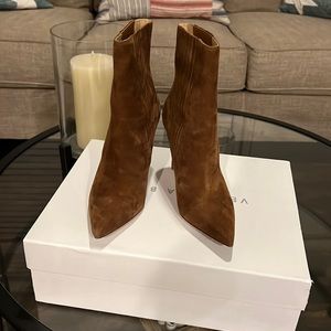 Veronica Beard Lisa Booties 3.5 inch stiletto women’s US size 9M